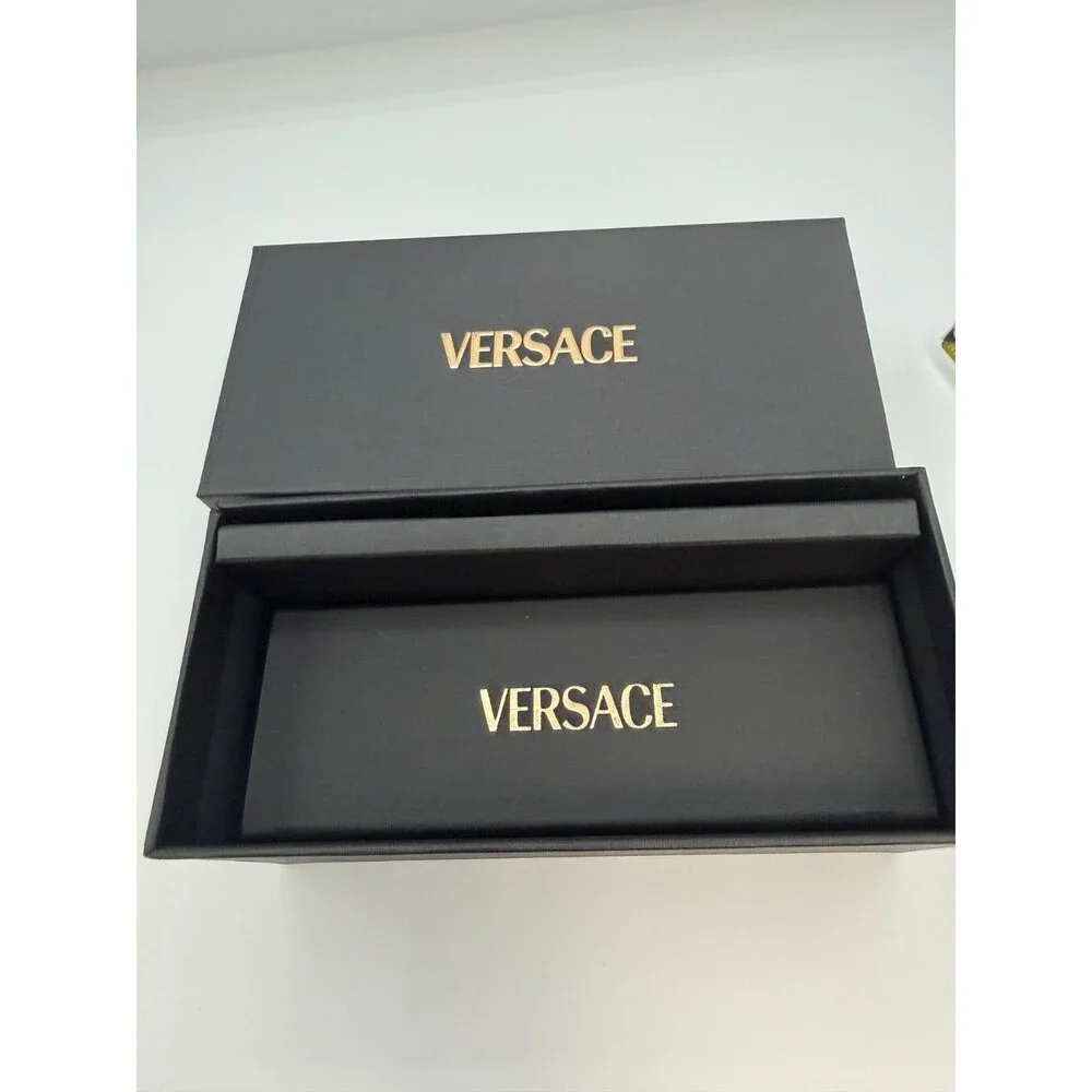 Versace Eyeglasses Sunglasses Case Box Booklet Authentic Luxury Accessory Set
